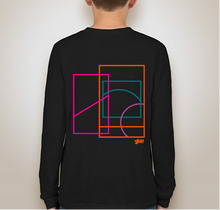 Load image into Gallery viewer, Geo Wave long sleeve shirt
